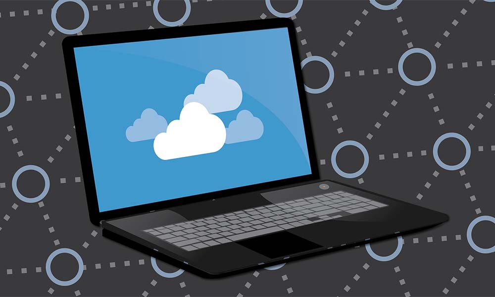 Cloud Laptop Logo